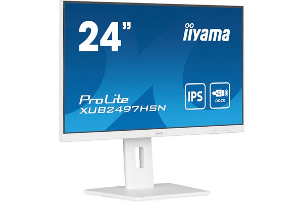 IIYAMA- Ecran bureautique 24 XUB2497HSN-W1 Blanc