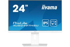 IIYAMA-Ecran bureautique 24" avec pied réglable XUB2497HSU-W