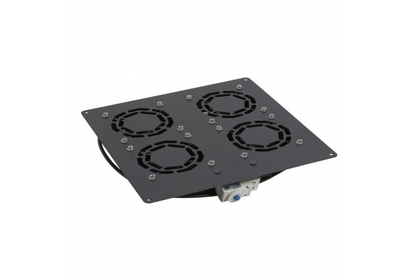 LEGRAND Kit 4 ventilateurs avec thermostat intégré réglable de -10°C à 80°C baie