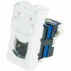 LEGRAND Plastron Mosaic 45x45 1 port RJ45 CAT 5e STP