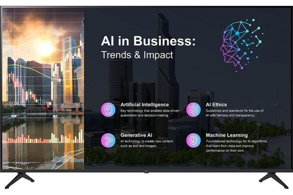 LG- Afficheur professionnel 75" 75PK640S