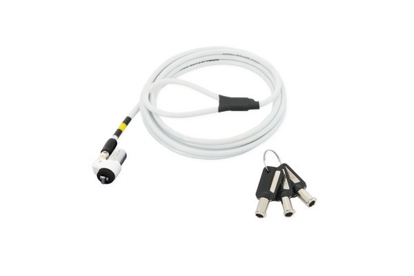 MOBILIS Câble de sécurité Tête Fine Avec Verrou à Clé pour Encoche T Lock