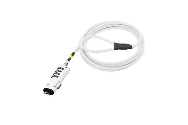 MOBILIS Câble de sécurité Tête Fine Avec Verrou à Clé pour Encoche Wedge