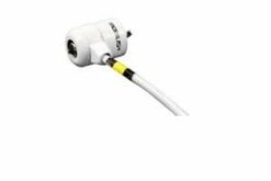 MOBILIS Câble de sécurité à clé compatible clé pass - 1.8 m - Blanc