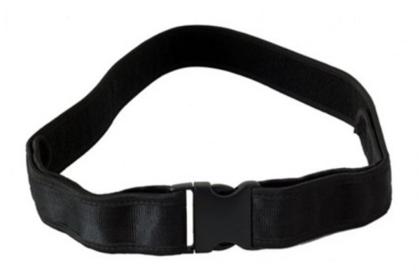 MOBILIS Ceinture Robuste 50 Mm - Boucle Clip - 80 à 135 Cm - Noir