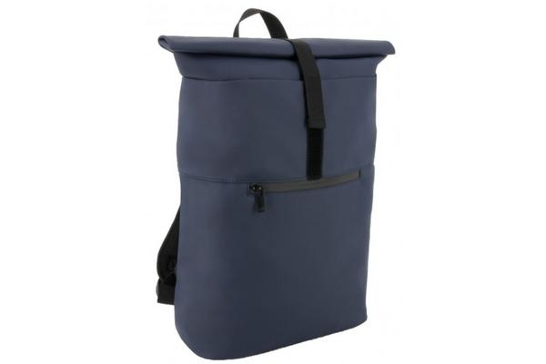 MOBILIS Sac à dos Rolltop 14-16 bleu foncé, 16L