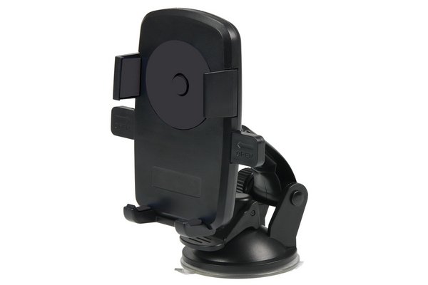 MOBILIS Support 2 en 1 Pare-Brise +Tableau de bord pour smartphone -Noir