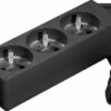 Multiprise onduleur 3 prises / cordon IEC C14 noire - 4,0 m
