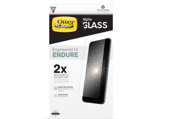 OtterBox Alpha Glass Anti-Microbial NEW IP 12 PRO MAX - clear