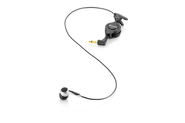 PHILIPS Micro pour téléphone LFH9162 : 1,1 m, connecteur mono 3,5 mm