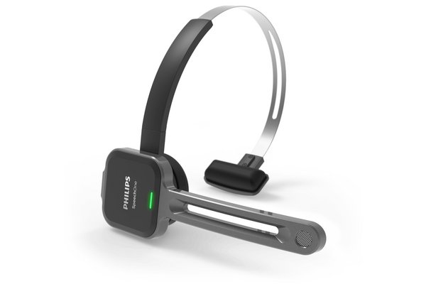 PHILIPS SpeechOne PSM6300 - Micro-casque de dictée sans fil, 8go, Portée max 5m