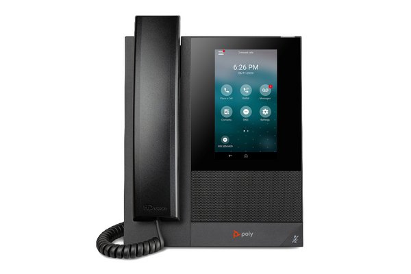 POLY CCX 400 téléphone IP PoE OpenSIP avec combiné