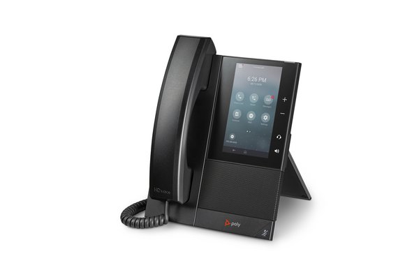 POLY CCX 505 téléphone tactile WiFi IP OpenSIP avec combiné