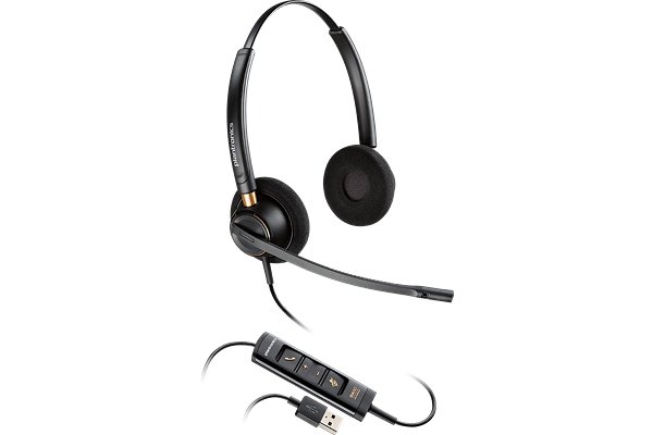 POLY EncorePro 525 Casque Centre d appel USB-A/C 2 écouteurs