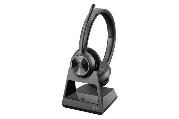 POLY SAVI 7320 UC -M Casque DECT 2 écouteurs + Clé USB