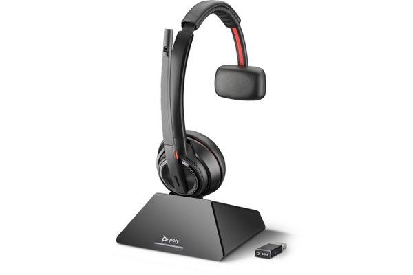 POLY SAVI 8210 UC USB-A MS Casque ss fil PC 1 écout.