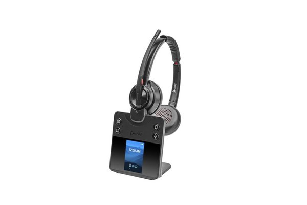 POLY SAVI 8420 Office -M Casque DECT+ socle 2 écouteurs