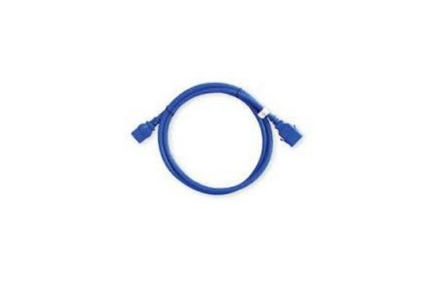 Pack 6 rallonges C20 / C19 SecureLock bleue - 3,0m