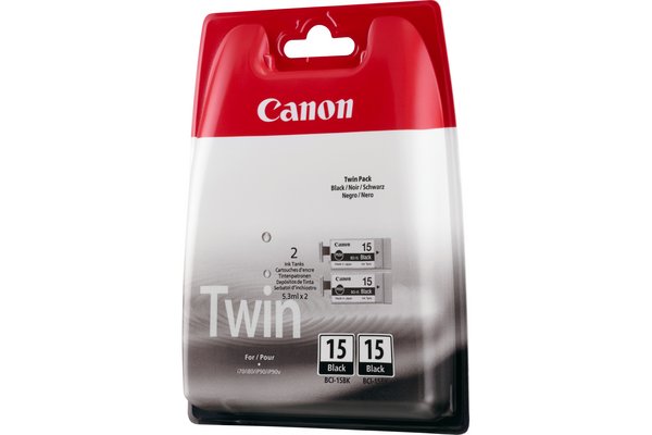 Pack cartouche CANON BCI-15 - 2 x Noir