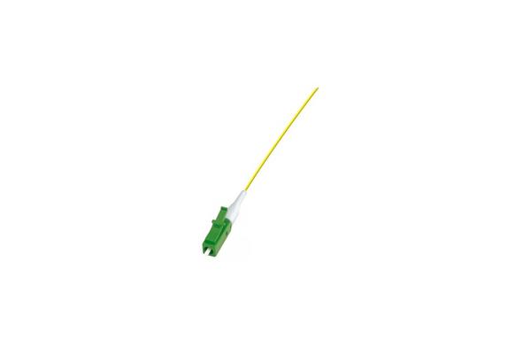 Pigtail OS2 G652D LC-APC Low Loss 900µm jaune 2m