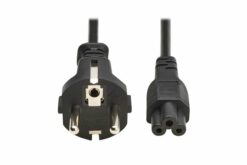 Power cable, Schuko to C5,2.5A, H05VV-F, 2M