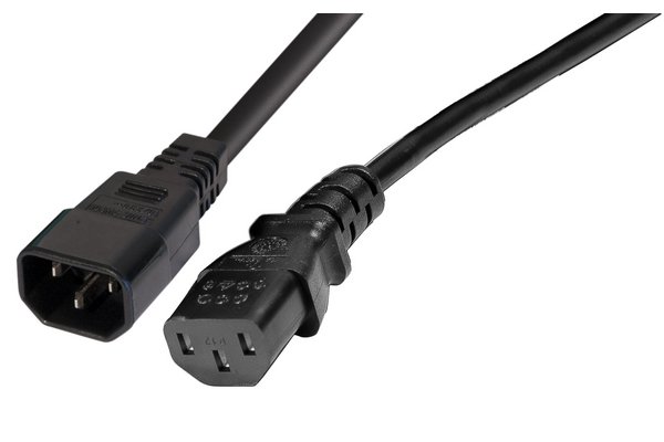 Rallonge d alimentation C14 / C13 noire - 5