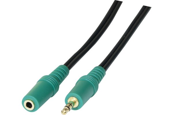Rallonge stéréo jack 3.5 mm PC99 - 1,8 m - 5 m