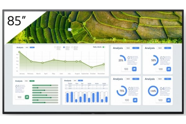 SONY- Afficheur professionnel 85" FW-85BZ30L
