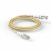THEPATCHCORD Cordon RJ45 CAT 6A U/UTP beige - 0,6 m