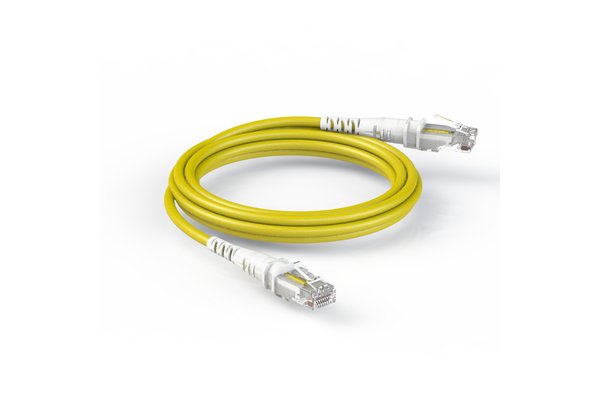 THEPATCHCORD Cordon RJ45 CAT 6A U/UTP jaune - 2