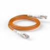 THEPATCHCORD Cordon RJ45 CAT 6A U/UTP orange - 1,2 m