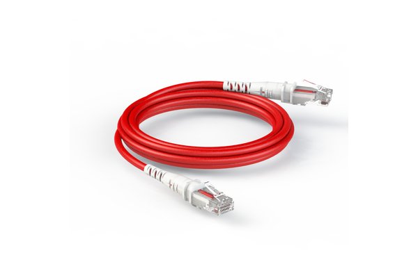 THEPATCHCORD Cordon RJ45 CAT 6A U/UTP rouge - 2