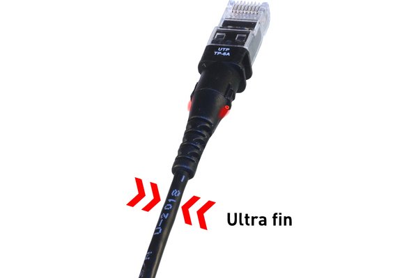 THINPATCH TP-6A-U/2 Cordon RJ45 catégorie 6A U/UTP fin - 0