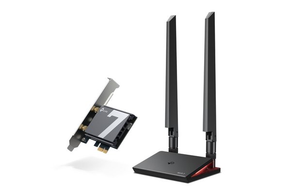 TP-LINK Archer TBE550E Carte réseau WiFi 7 BE9300 et BlueToo