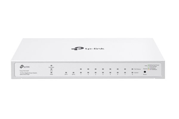 TPLINK FESTA FS310GP Smart Switch 10 Gigabit dont 8 PoE+ & 2 SFP