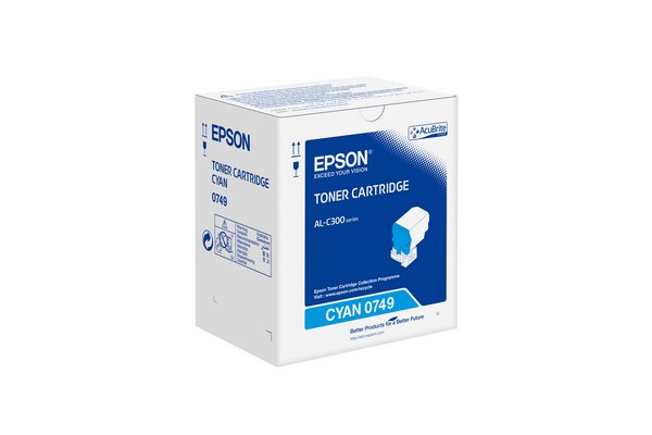 Toner EPSON C13S050749 AL-C300 - Cyan