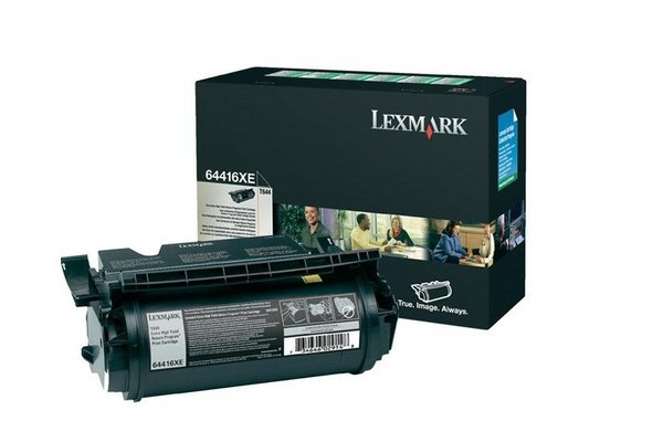 Toner LEXMARK 64416XE T644 - Noir