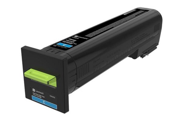 Toner LEXMARK 72K2XCE CS820 - Cyan
