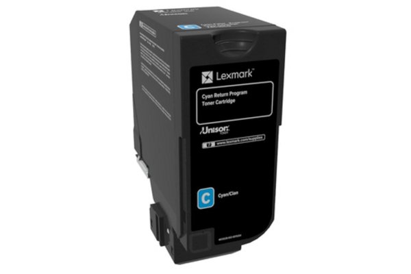 Toner LEXMARK 74C20C0 CS720 CS725 CX725 - Cyan
