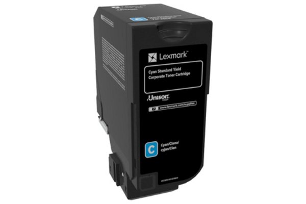 Toner LEXMARK 74C2SCE CS720 CS725 CX725 - Cyan