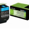 Toner LEXMARK 80C2HCE 802HCE - Cyan