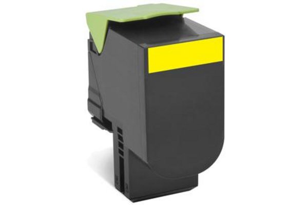 Toner LEXMARK 80C2XY0 80C2XY0 - Yellow