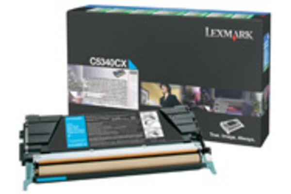 Toner LEXMARK C5340CX C534 - Cyan