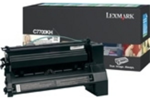 Toner LEXMARK C7700KH C770