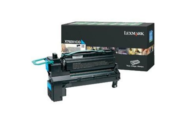 Toner LEXMARK X792X1CG X792 - Cyan