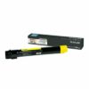 Toner LEXMARK X950X2YG X950, X952, X954 - Yellow