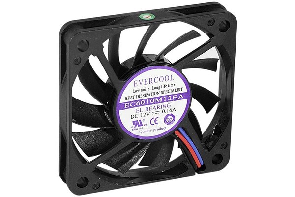 Ventilateur lubrifié à vie - 60x60x10