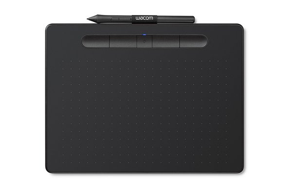 WACOM Tablette graphique Bluetooth à stylet Intuos - M - A5 - USB - Noir