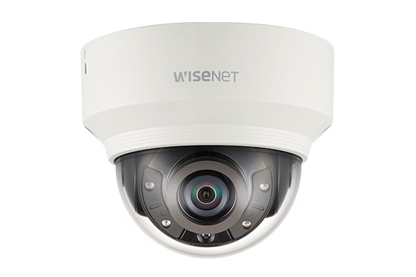 WISENET X SERIES NETWORK IR30 DOME CAMERA 5MP 4.3MM