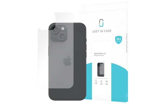 iPhone 15 - Back Protector Protection d écran en verre tremp
